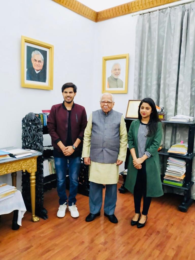 With Shri Ram Naik
